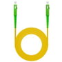 NANO CABLE Cable Fibra Óptica G657A2 LSZH 2.0M SC/APC APC Amarillo